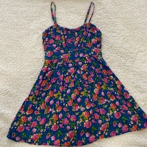 Floral short dress